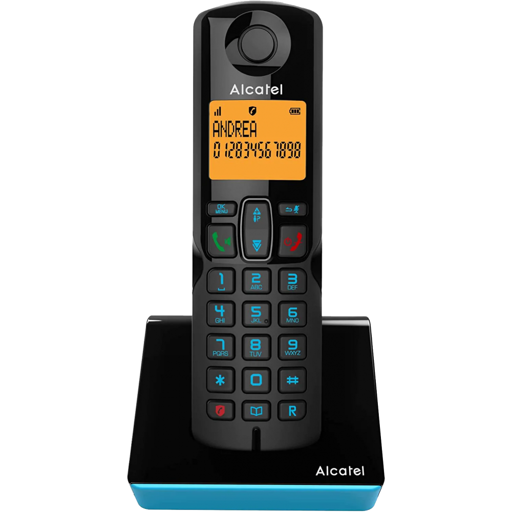 ALCATEL Cordless S280 Black/Blue